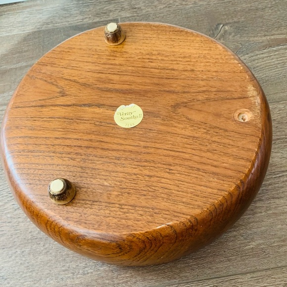 Verity southall teak Wood Bowl - Picture 12 of 12